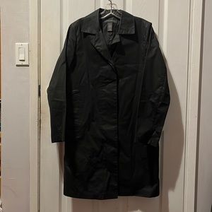 Banana Republic Black Trench Coat
